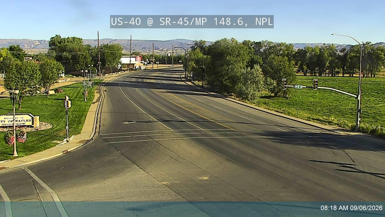 1500 E / US-40 @ 1500 E / SR-45 / MP 148.6, NPL live camera view