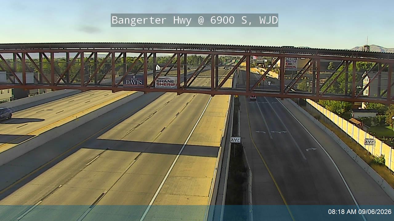 Bangerter Hwy / SR-154 @ 6900 S, WJD live camera view