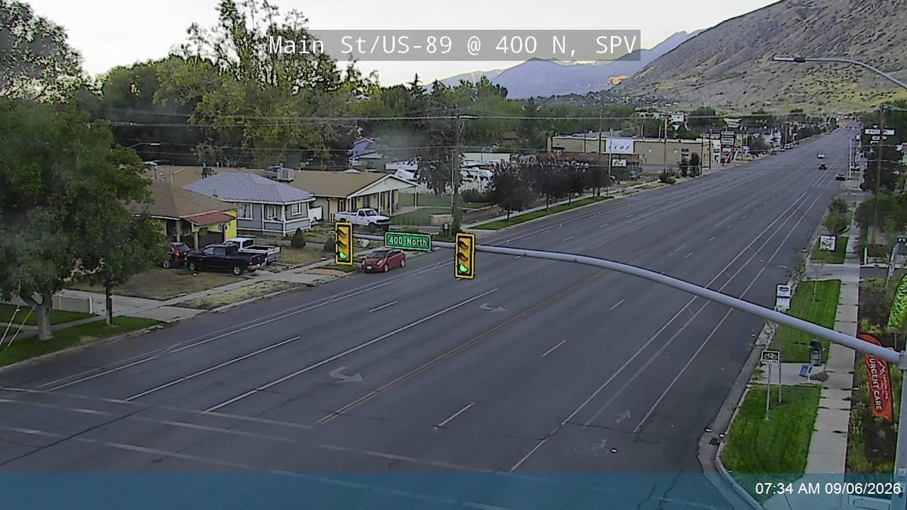 Main St / US-89 @ 400 N, SPV live camera view
