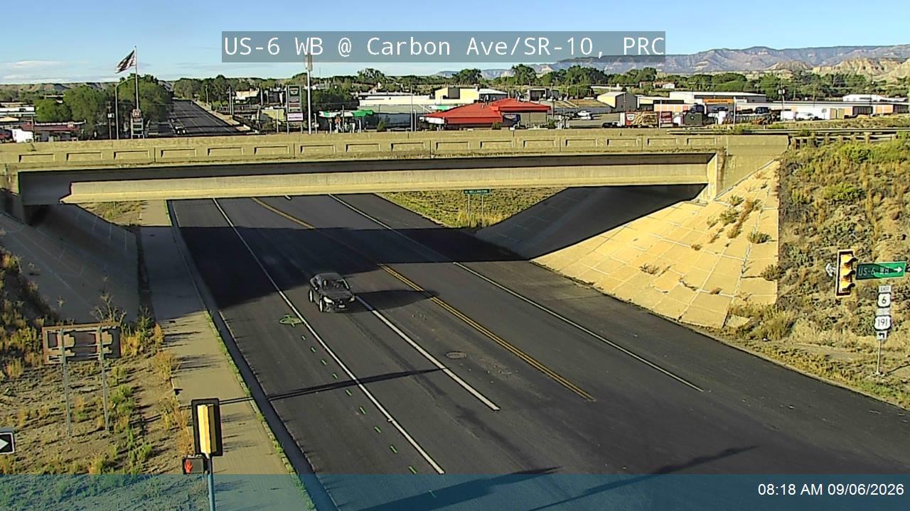 US-6 WB @ Carbon Ave / SR-10, PRC live camera view