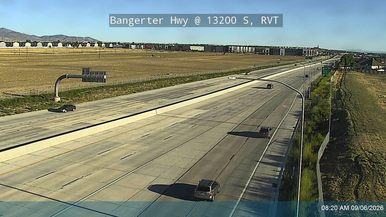 Bangerter Hwy / SR-154 @ 13200 S / MP 5.79, RVT live camera view