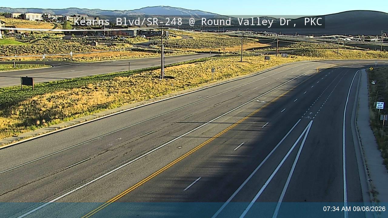 Kearns Blvd / SR-248 @ Round Valley Dr, PKC live camera view