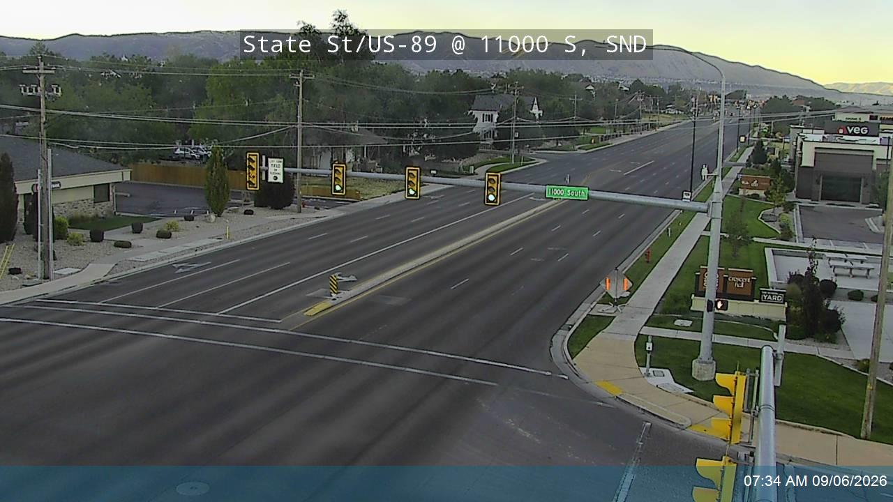 State St / US-89 @ 11000 S, SND live camera view