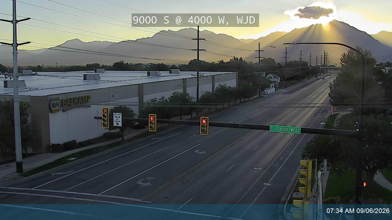 9000 S / SR-209 @ 4000 W, WJD live camera view