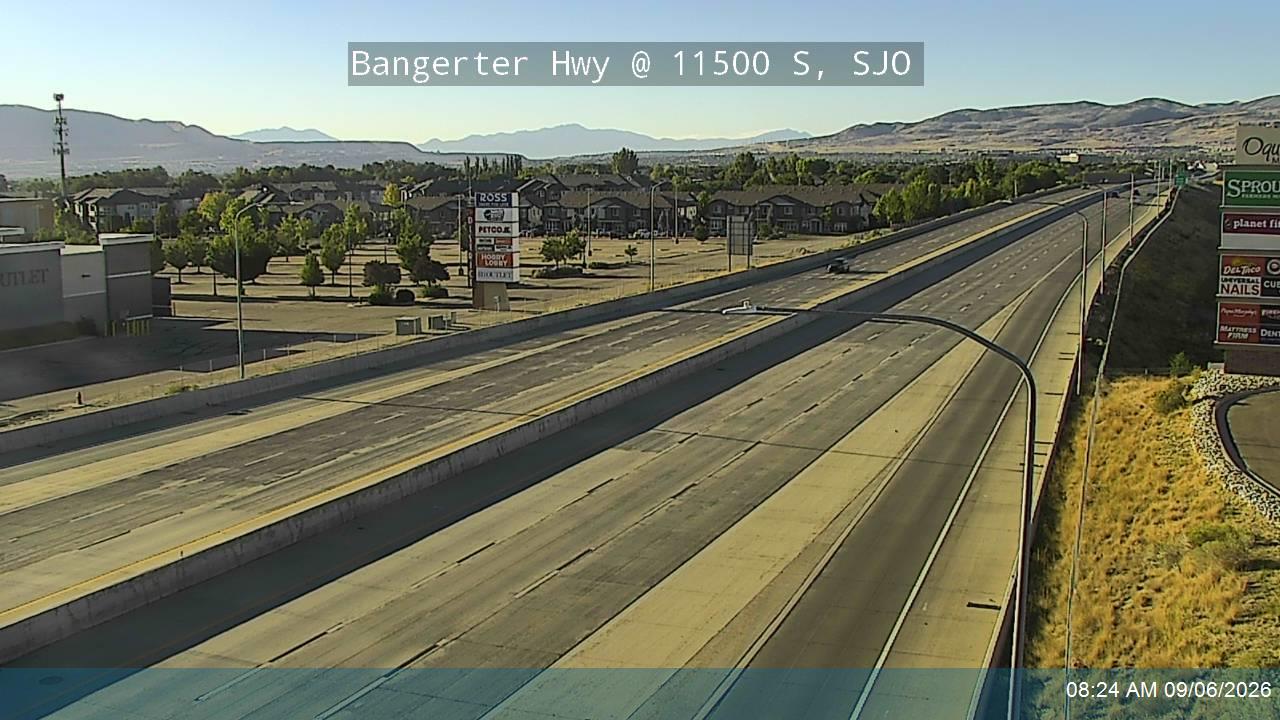 Bangerter Hwy / SR-154 @ 11500 S, SJO live camera view