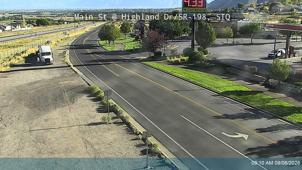 Main St / SR-198 @ Highland Dr / SR-198, STQ live camera view