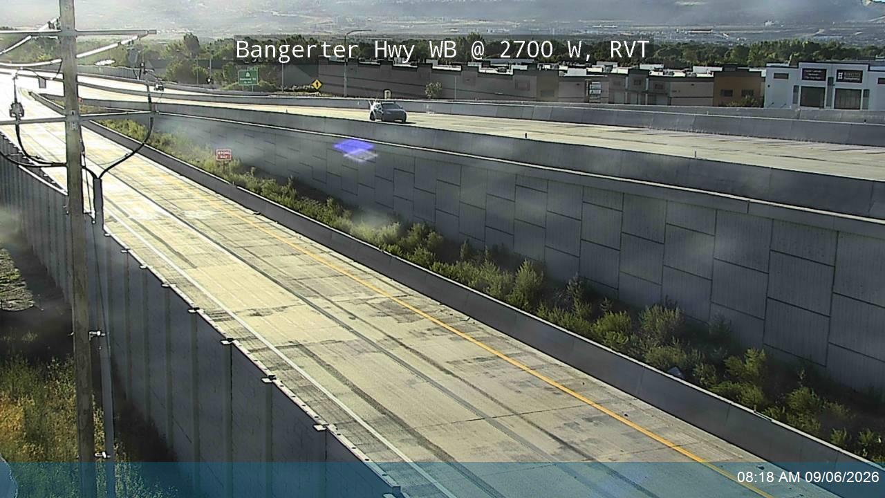 Bangerter Hwy / SR-154 WB @ 2700 W, RVT live camera view