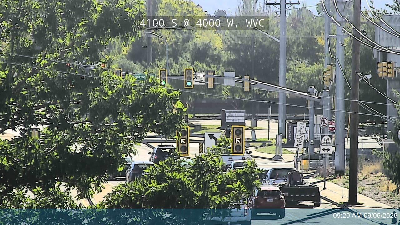 4100 S @ 4000 W, WVC live camera view
