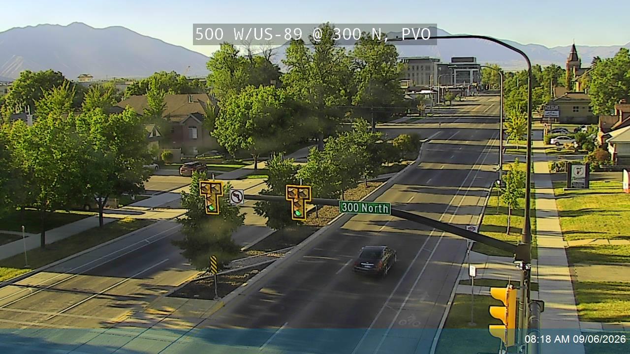 500 W / US-89 @ 300 N, PVO live camera view