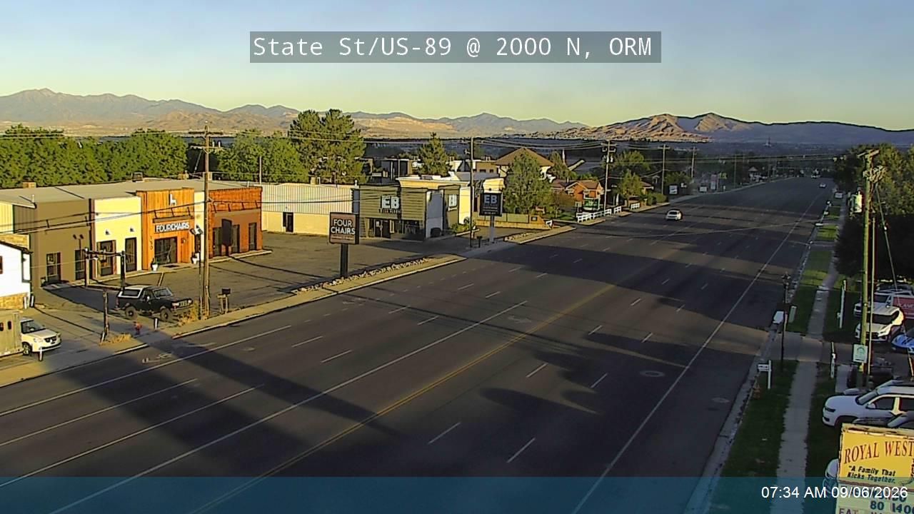 State St / US-89 @ 2000 N, ORM live camera view