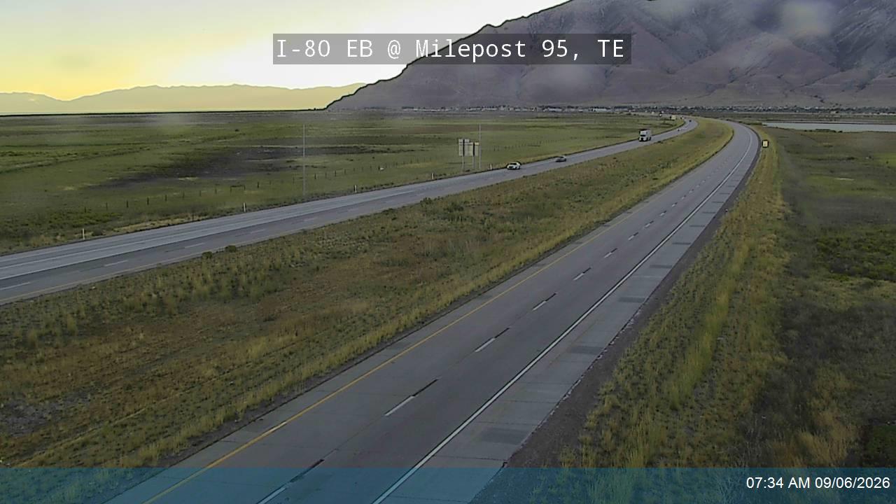 I-80 EB @ Milepost 95, TE live camera view