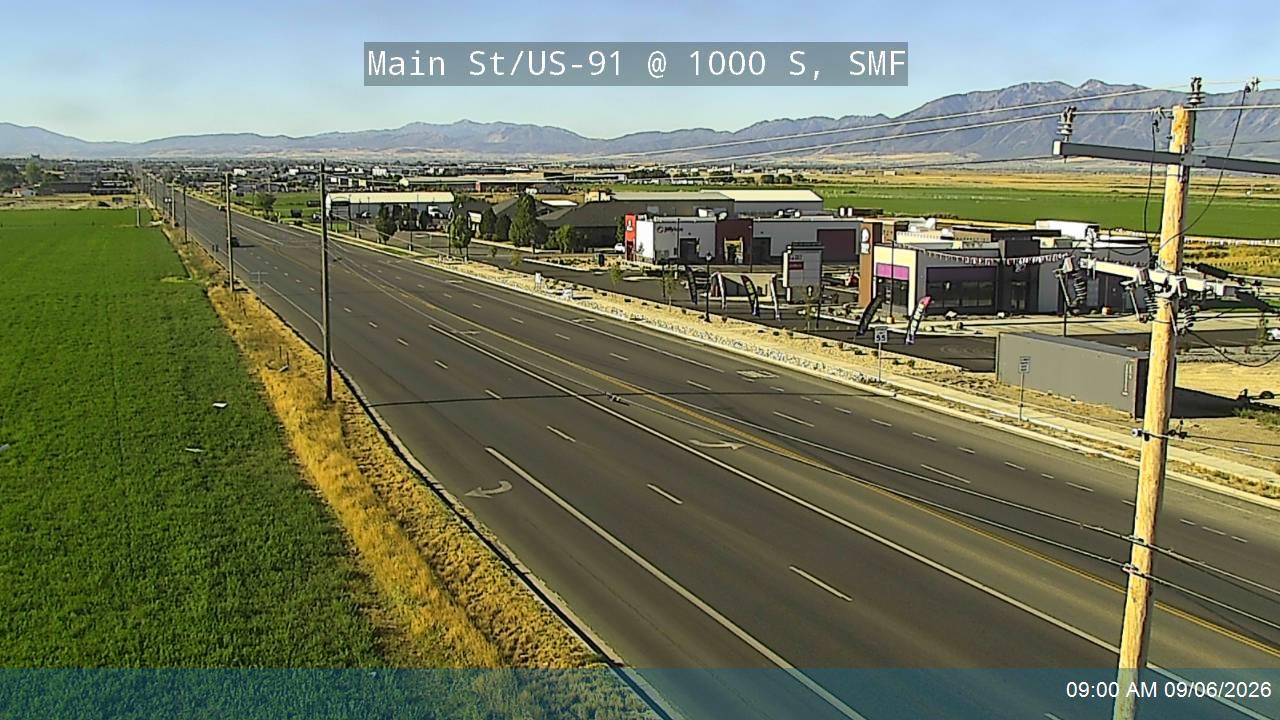 Main St / US-91 @ 1000 S / Wheeler Way, SMF live camera view