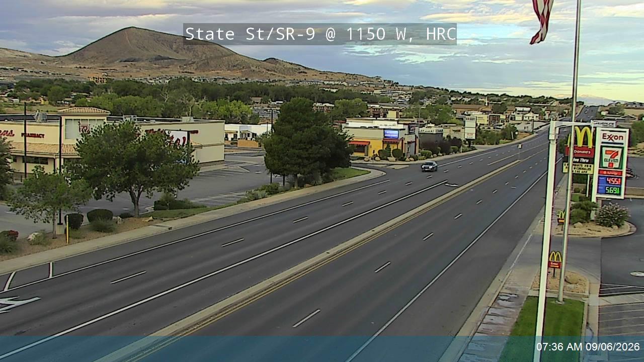 State St / SR-9 @ 1150 W, HRC live camera view