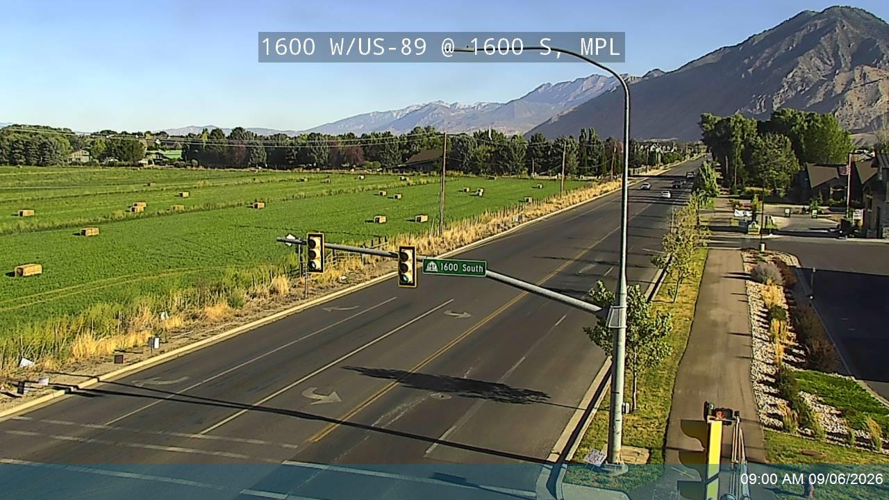 1600 W / US-89 @ 1600 S / SR-147, MPL live camera view