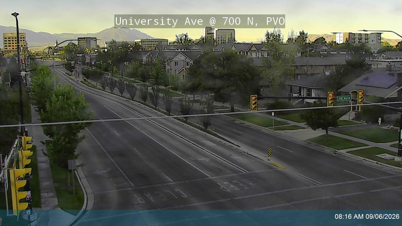 University Ave / US-189 @ 700 N, PVO live camera view