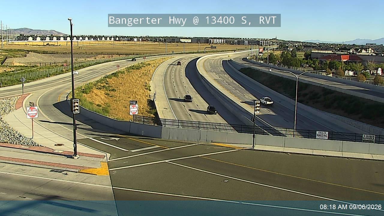 Bangerter Hwy / SR-154 @ 13400 S, RVT live camera view
