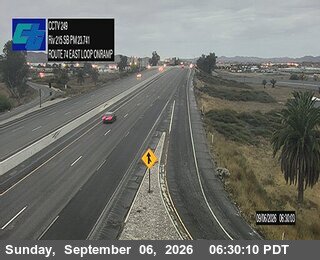 I-215 : (249) Loop Onramp SR-74 East live camera view