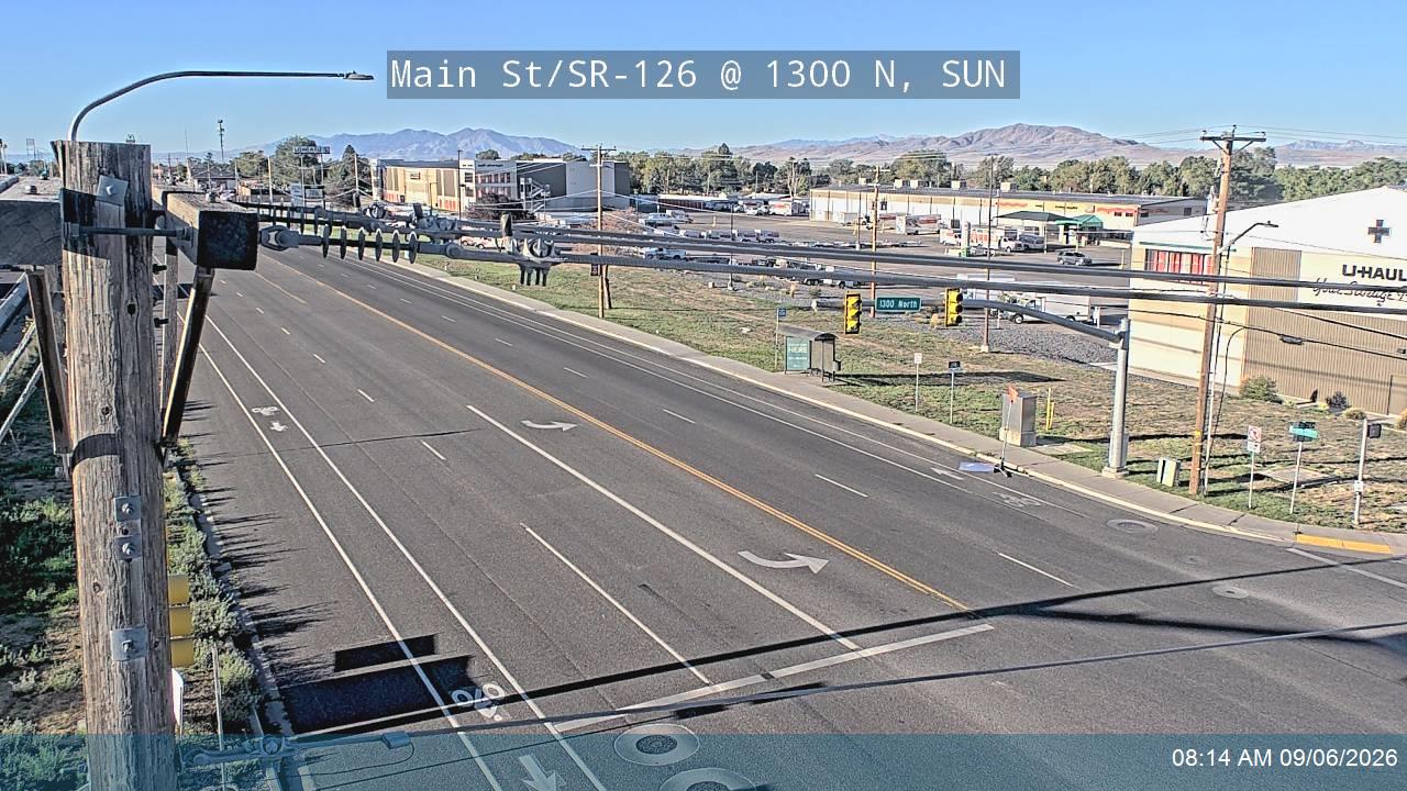 Main St / SR-126 @ 1300 N, SUN live camera view