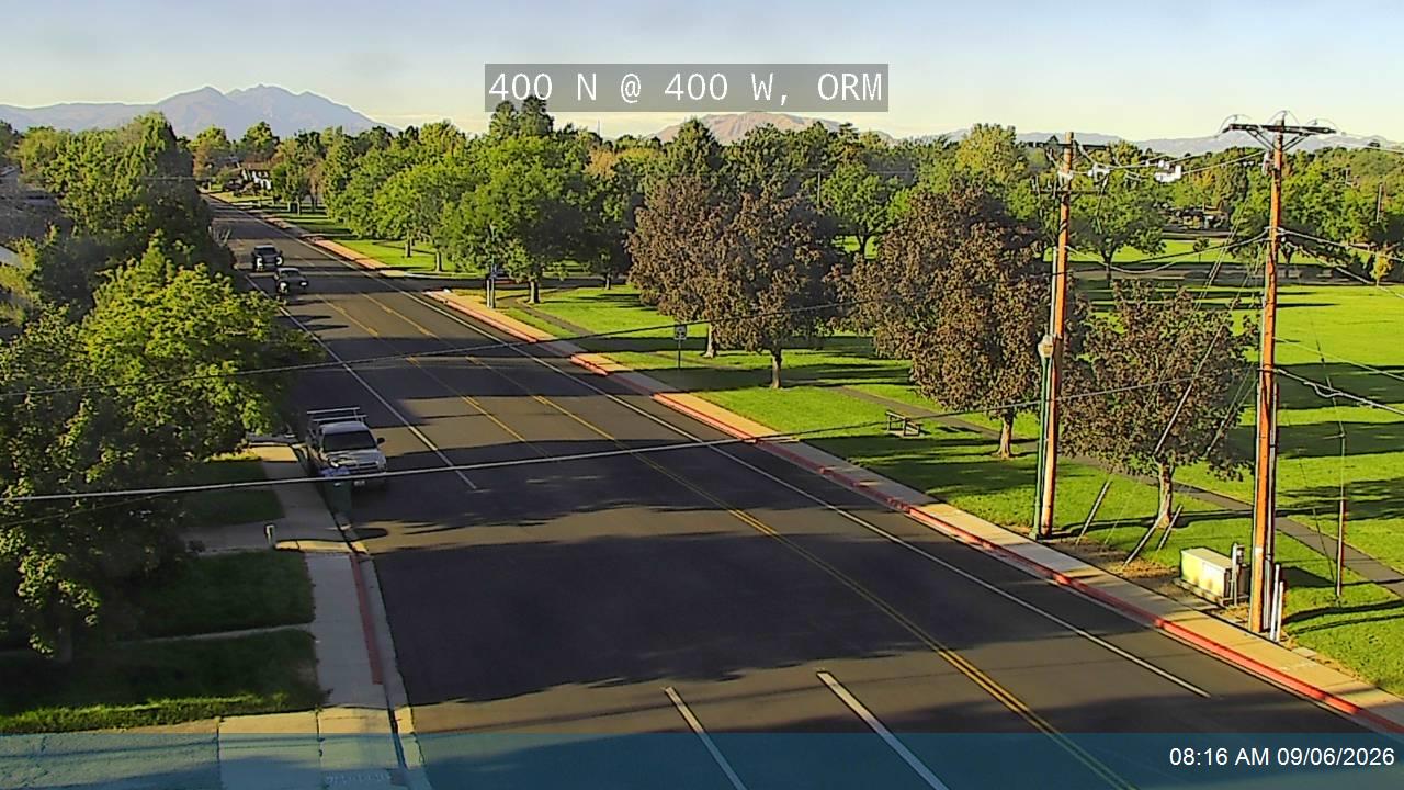 400 N @ 400 W, ORM live camera view