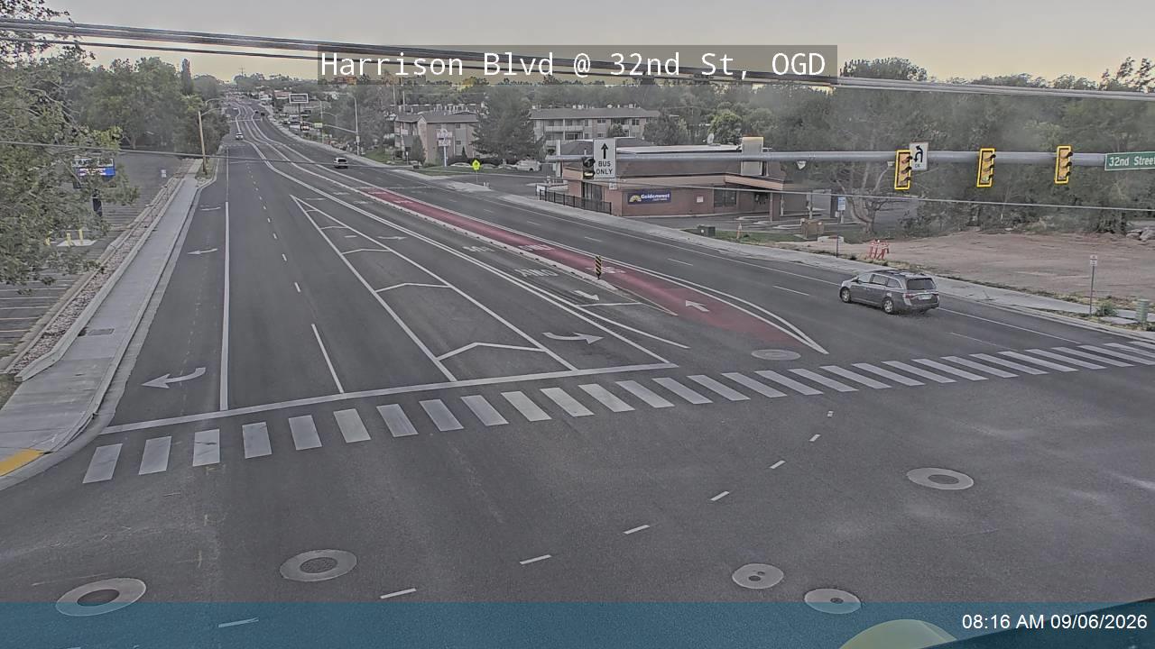 Harrison Blvd / 1200 E / SR-203 @ 32nd St, OGD live camera view