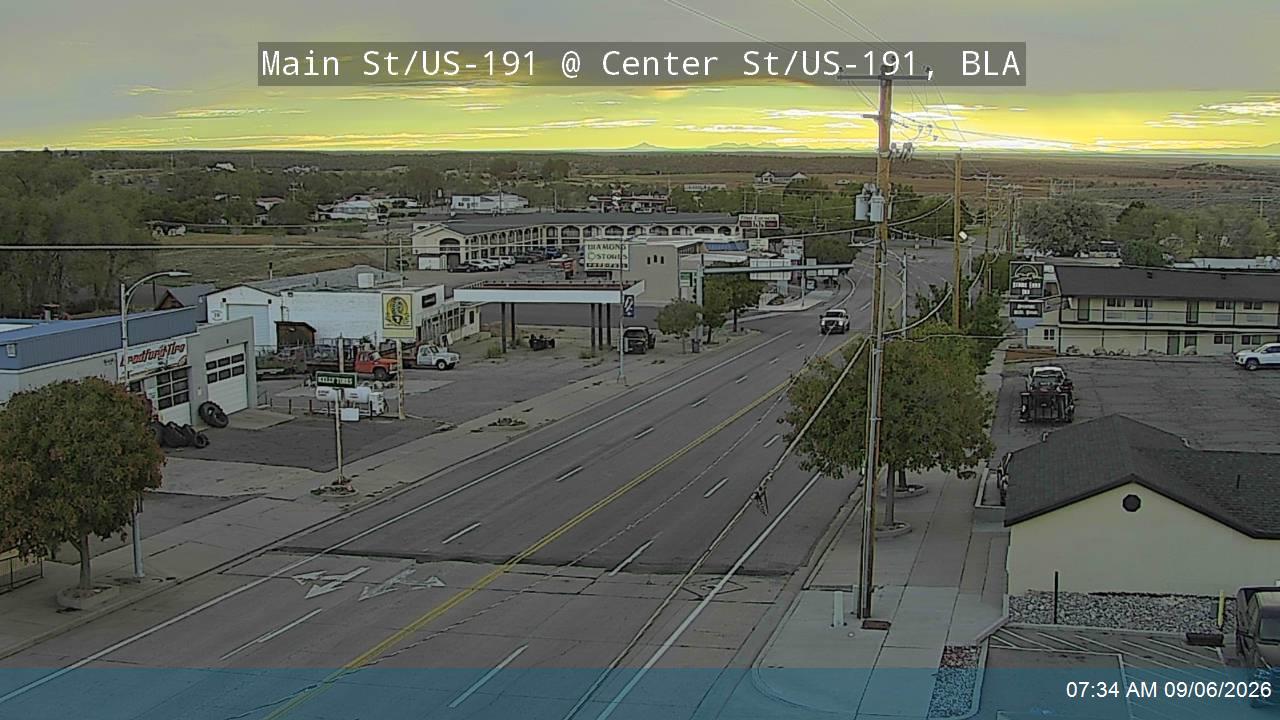 Main St / US-191 @ Center St / US-191, BLA live camera view