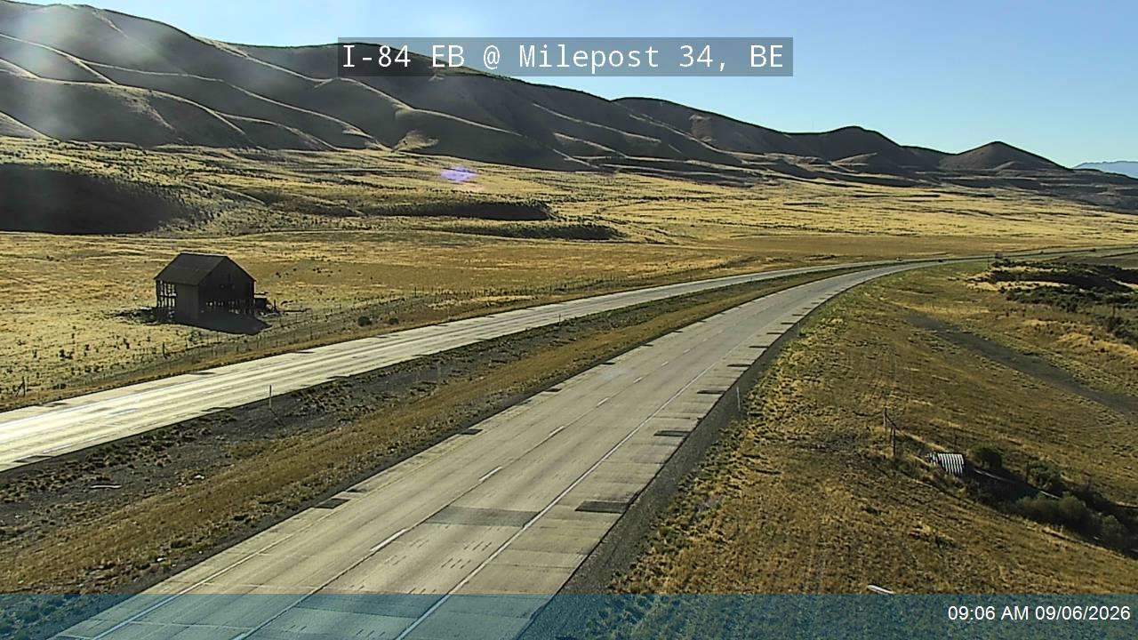 I-84 EB @ Milepost 34, BE live camera view