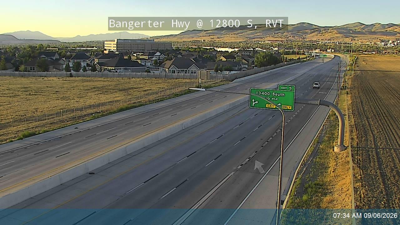 Bangerter Hwy / SR-154 @ 12800 S, RVT live camera view