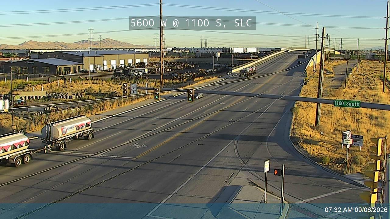 5600 W / SR-172 @ 1100 S, SLC live camera view