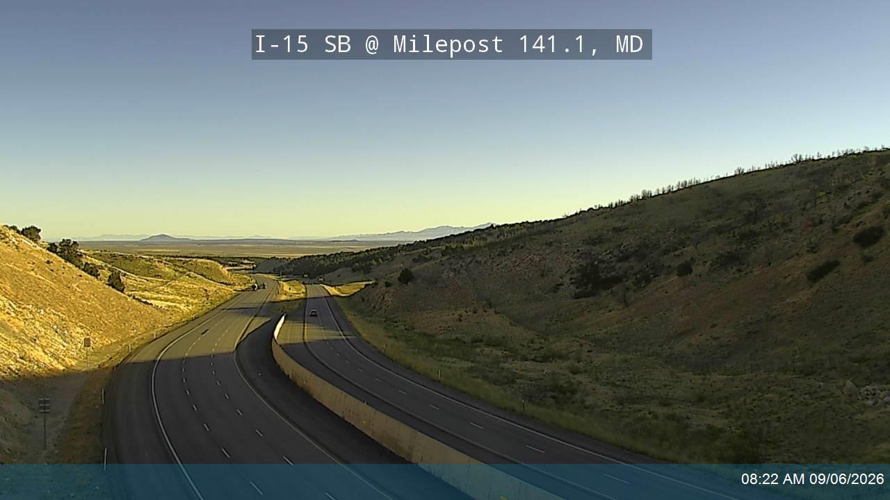 I-15 SB @ Milepost 141.1, MD live camera view