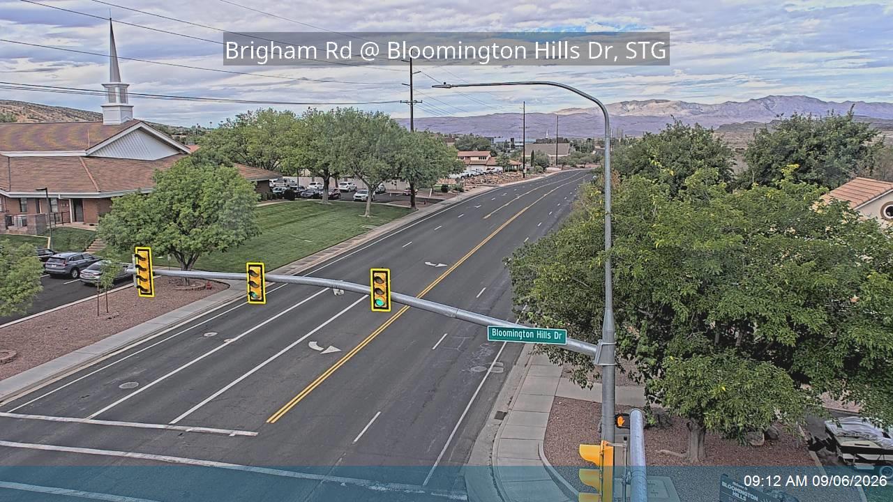 Brigham Rd @ Bloomington Hills Dr, STG live camera view