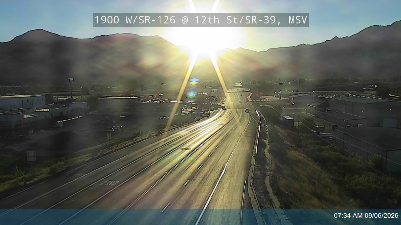 1900 W / SR-126 @ 12th St / SR-39, MSV live camera view