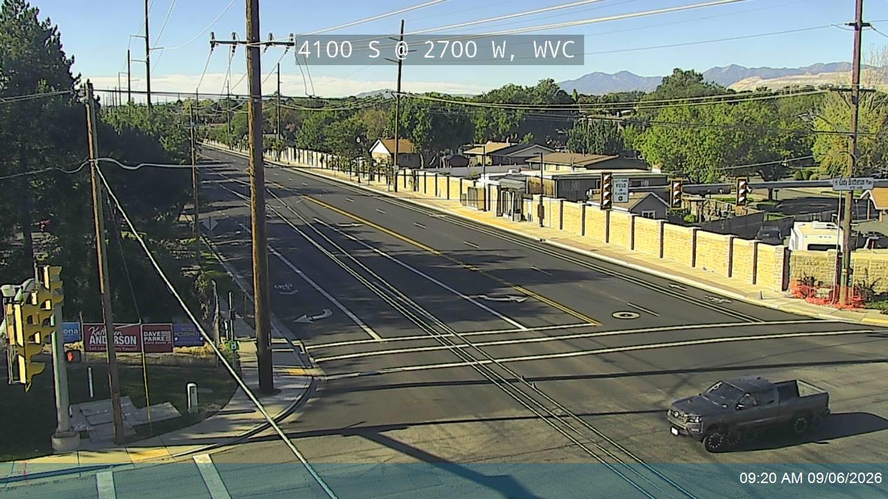 4100 S @ 2700 W / Constitution Blvd, WVC live camera view