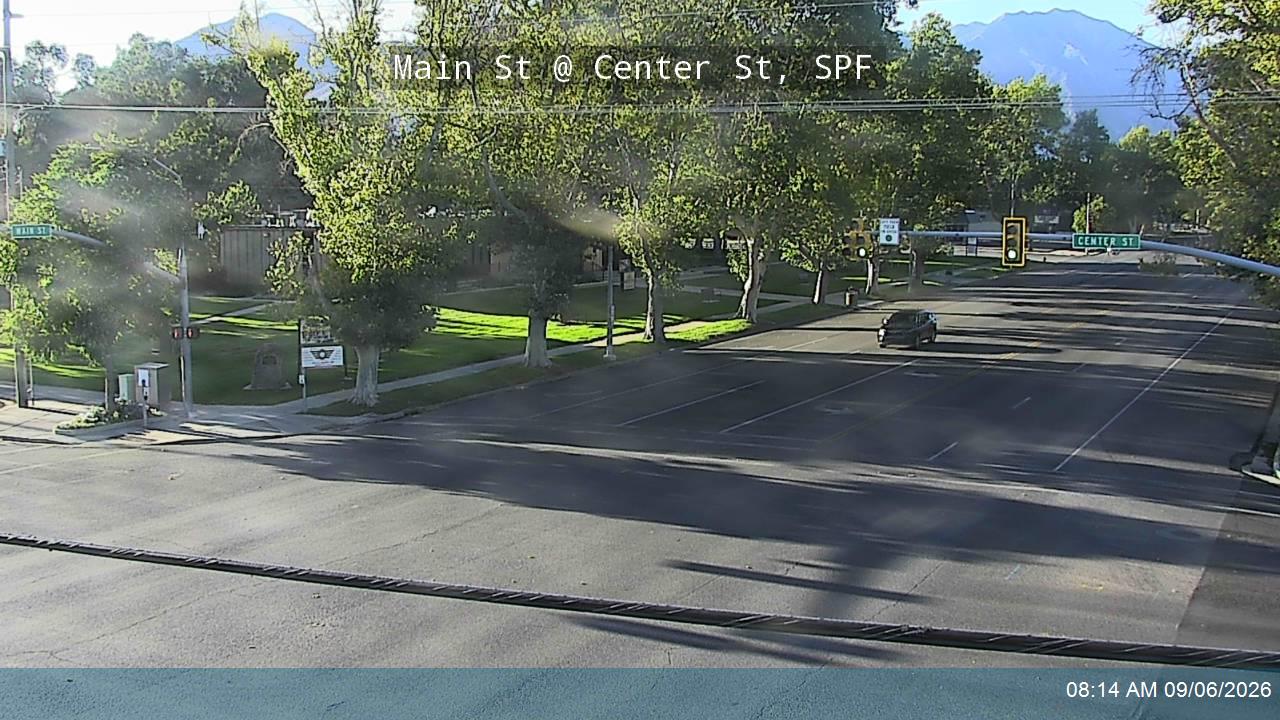Main St / SR-156 @ Center St, SPF live camera view