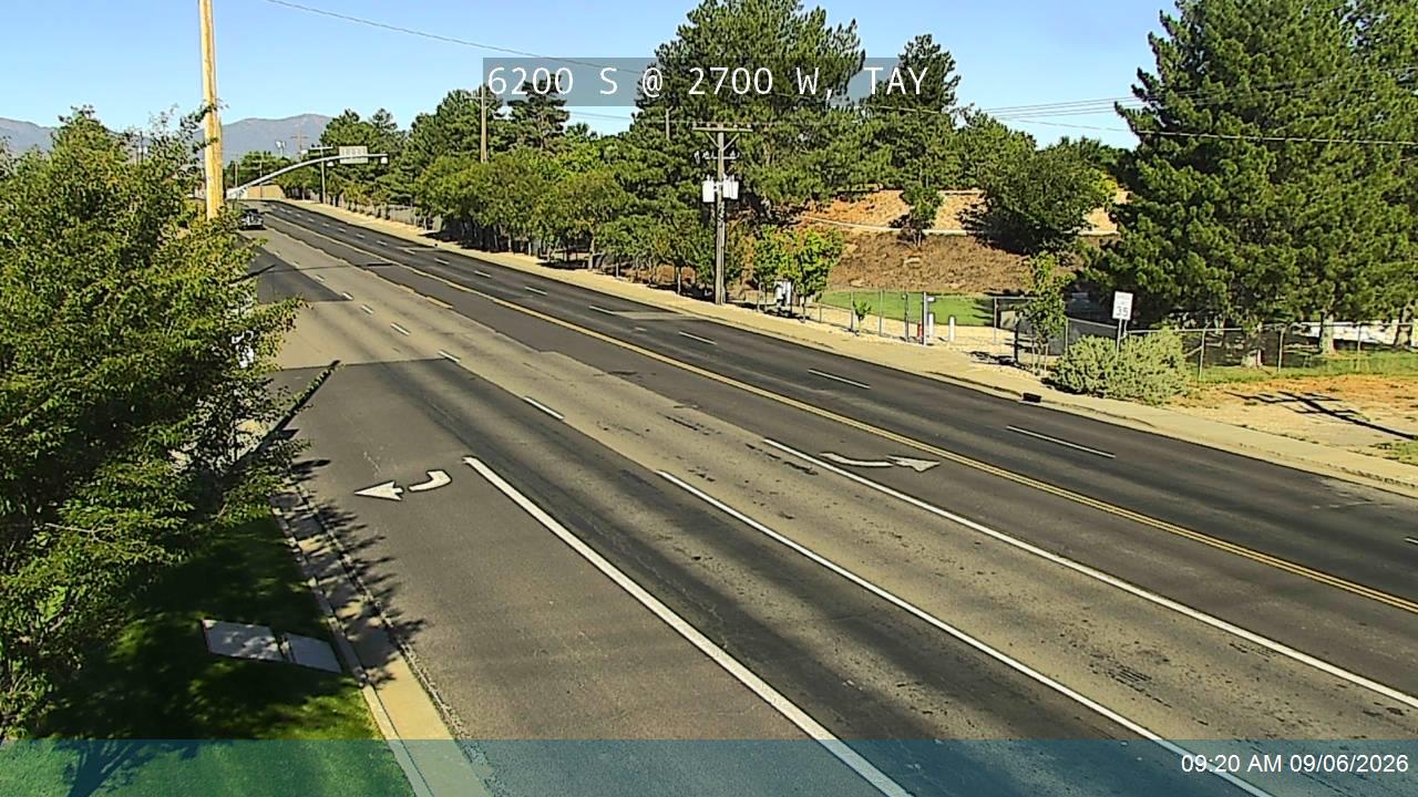6200 S / Bennion Blvd @ 2700 W, TAY live camera view