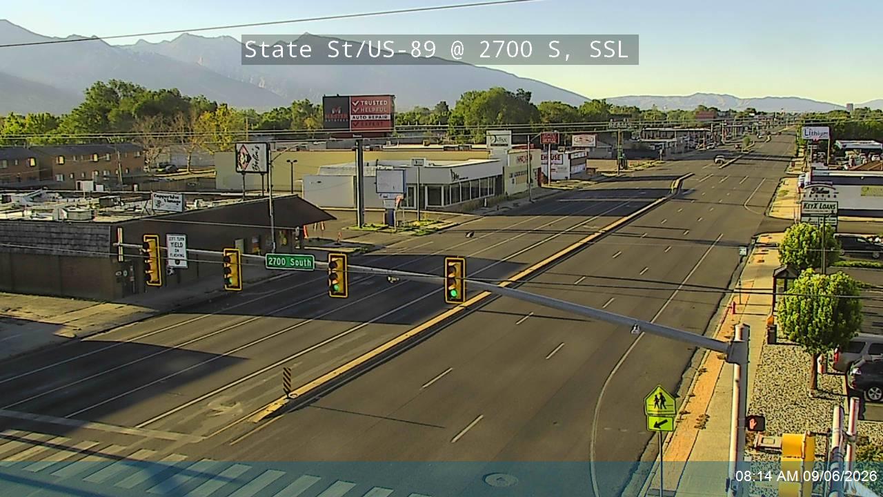 State St / US-89 @ 2700 S, SSL live camera view