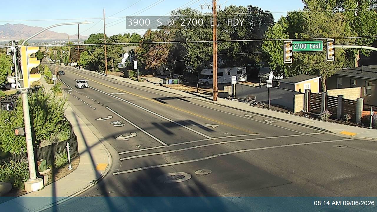 3900 S @ 2700 E, HDY live camera view