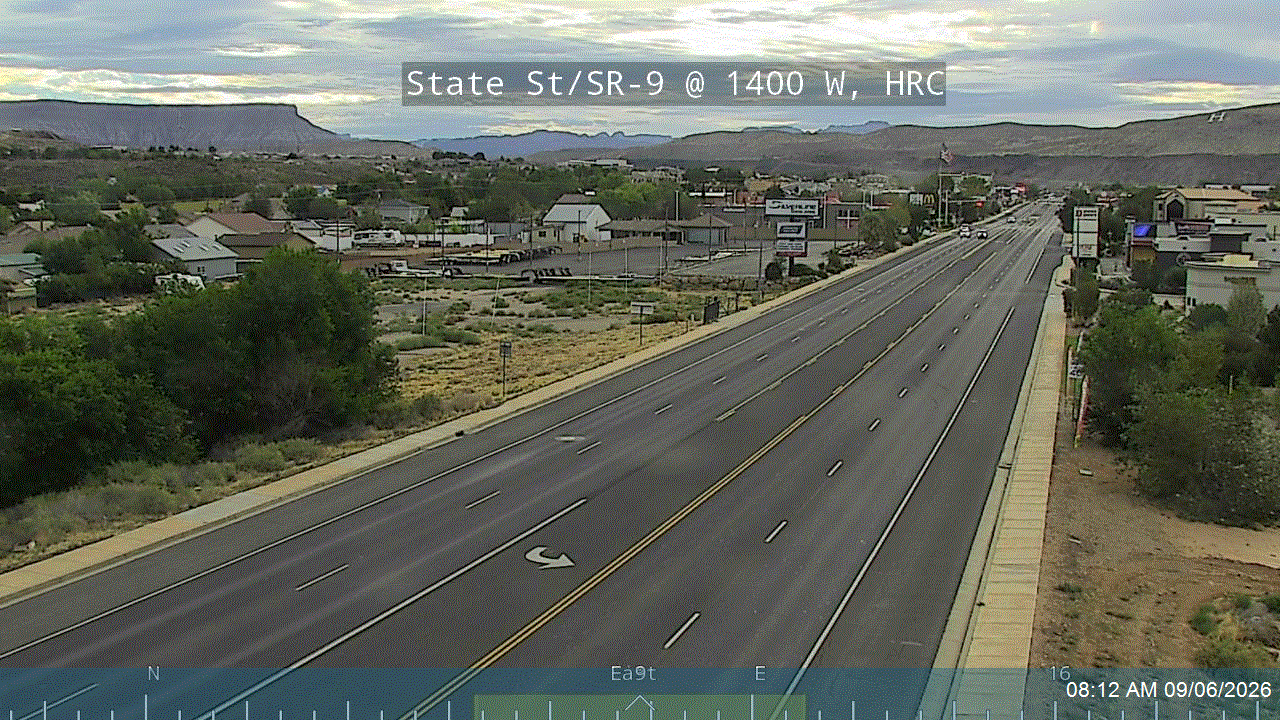 State St / SR-9 @ 1400 W, HRC live camera view