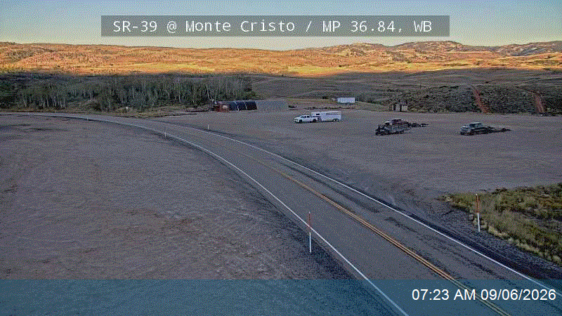 SR-39 @ Monte Cristo / MP 36.84, WB live camera view