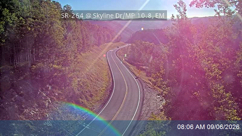 SR-264 @ Milepost 10.8, EM live camera view