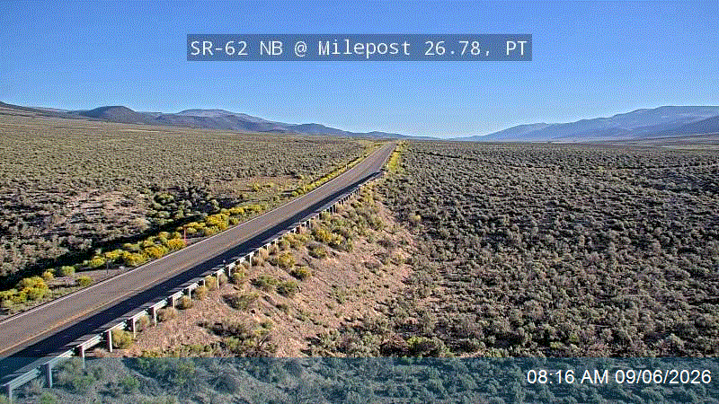 SR-62 @ Milepost 26.28, PT live camera view