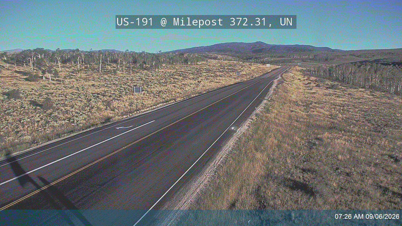 US-191 @ Milepost 372.31, UN live camera view