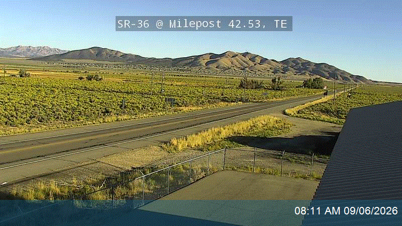 SR-36 @ Milepost 42.53, TE live camera view