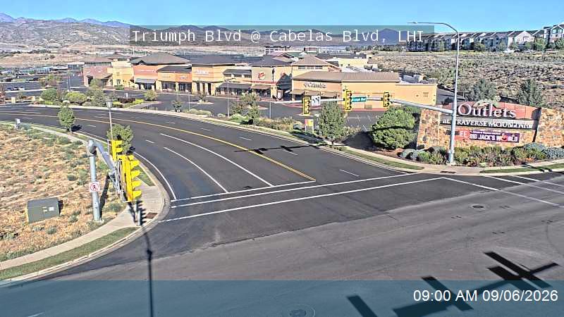 Triumph Blvd @ Cabelas Blvd, LHI live camera view