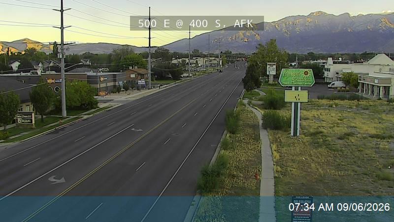 500 E / SR-180 @ 400 S, AFK live camera view