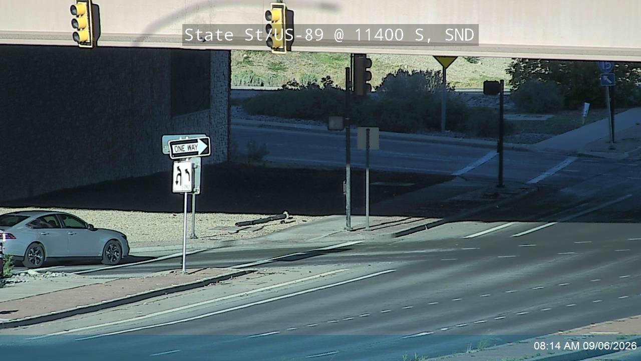 State St / US-89 @ 11400 S / SR-175, SND live camera view