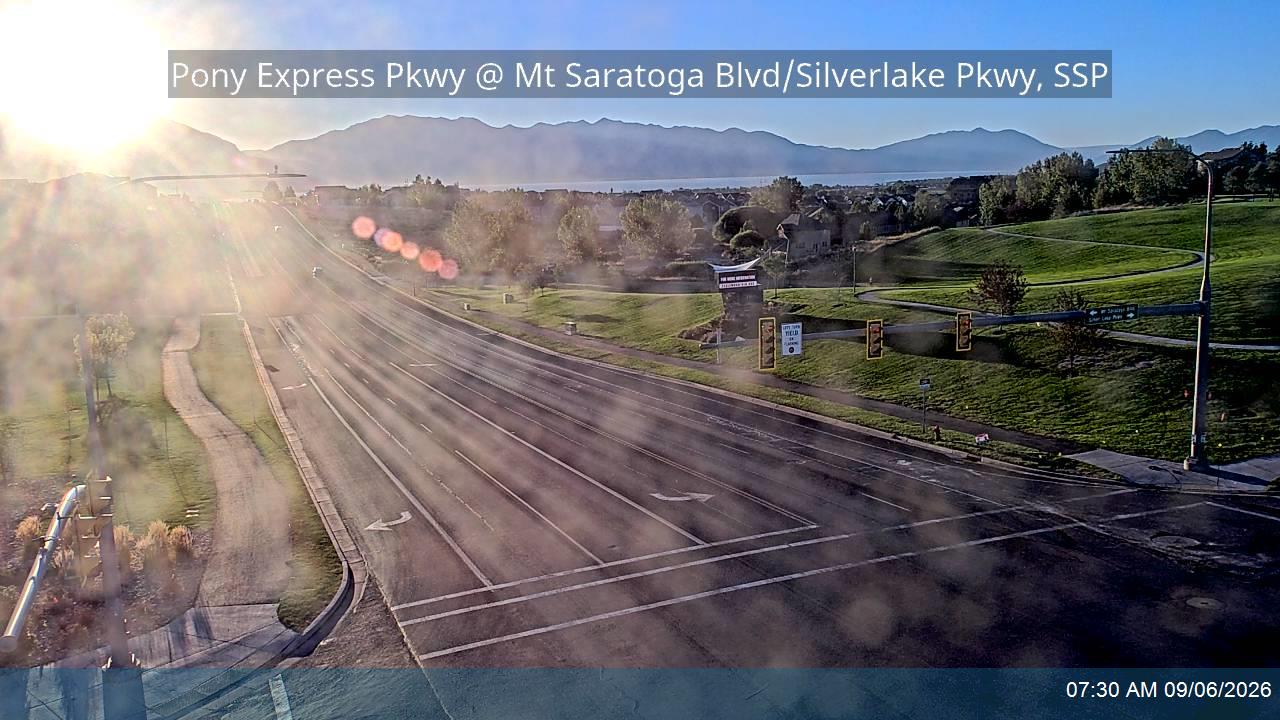 Pony Express Pkwy @ Mt Saratoga Blvd, EAG live camera view