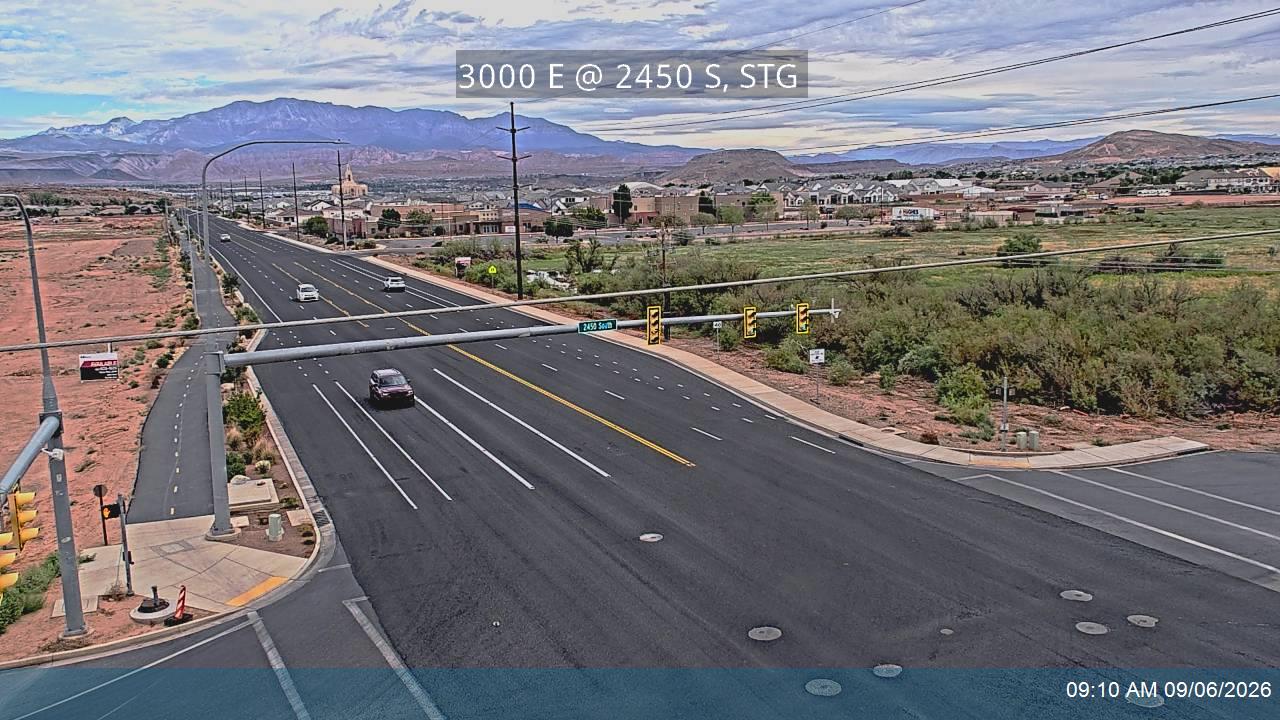 3000 E @ 2450 S, STG live camera view