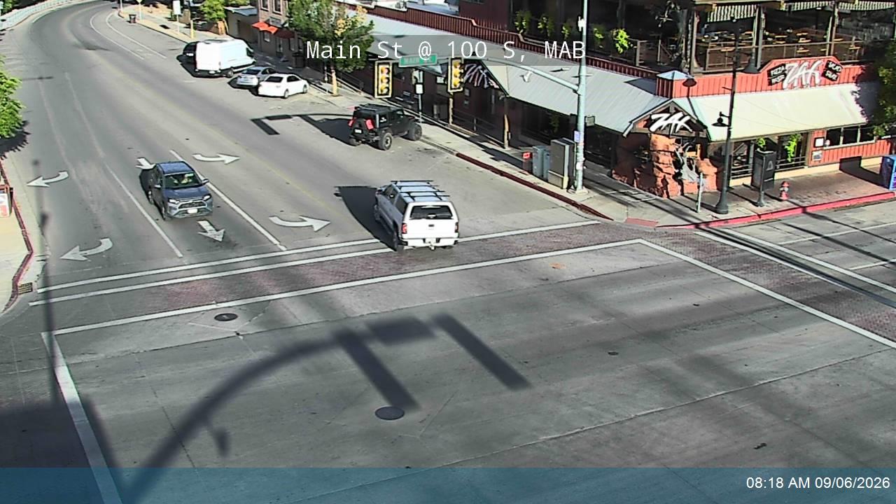Main St / US-191 @ 100 S, MAB live camera view