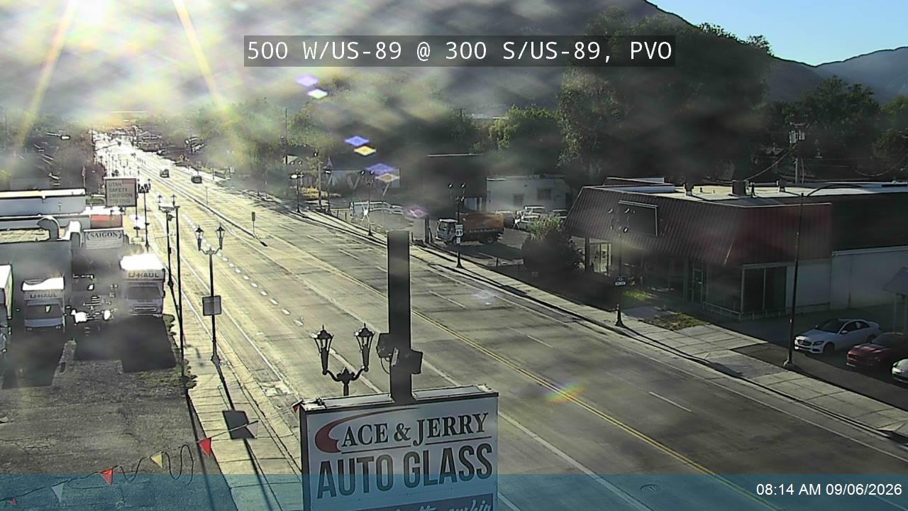 500 W / US-89 @ 300 S / US-89, PVO live camera view