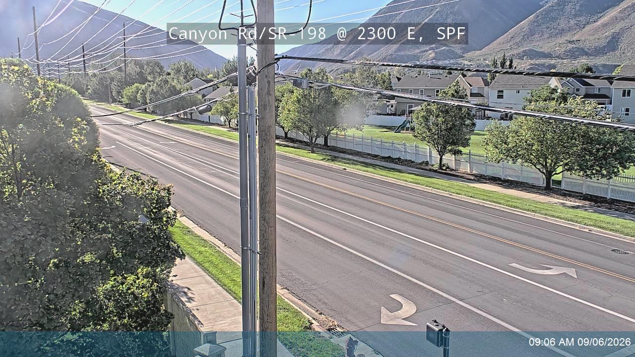 Canyon Rd / SR-198 @ 2300 E, SPF live camera view